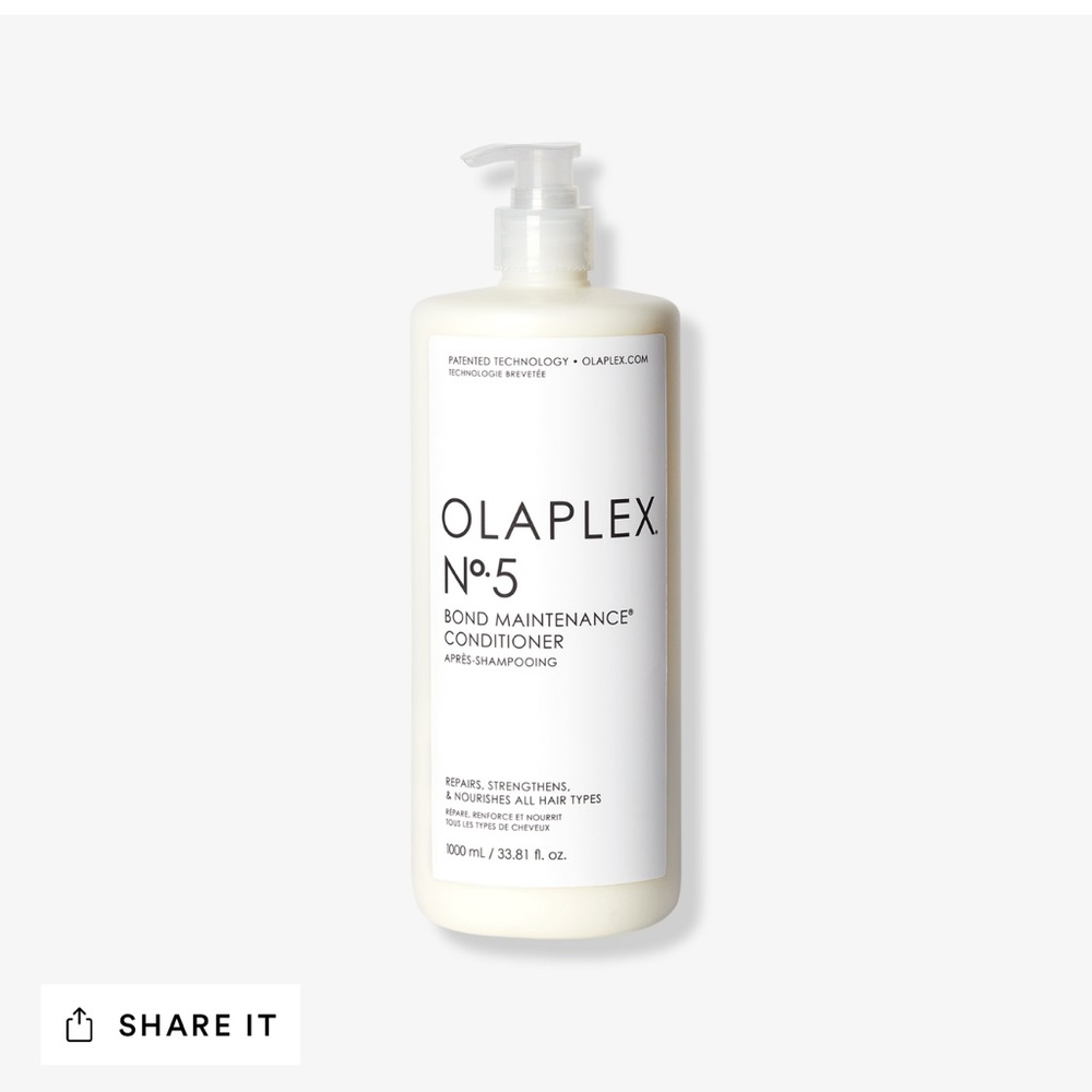 New, unused olaplex conditioner